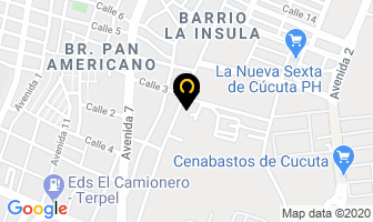 Mapa de Constructora Esfera en Cúcuta