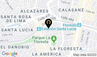 Mapa de Constructora Martínez Suárez en Medellín