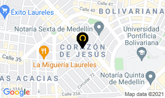 Mapa de Constructora Monserrate Ltda. en Medellín