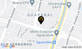 Mapa de Constructora Numa Ltda. en Medellín