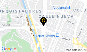 Mapa de Constructora Octavio Cuadros en Medellín