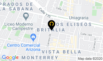 Mapa de Constructora Opción 2000 S.a. en Bogotá D.C