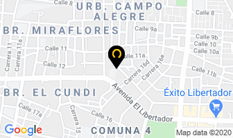 Mapa de Constructora Ovalle Ltda en Santa Marta