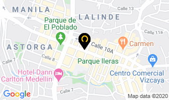 Mapa de Constructora Parques Y Cia. Ltda en Medellín