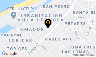 Mapa de Constructora Vesa Ltda. en Cartagena