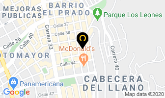 Mapa de Construfin Ltda. en Bucaramanga