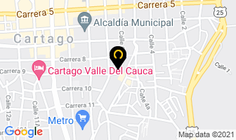 Mapa de Construpanel en Cartago