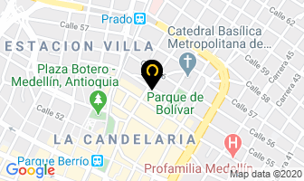 Mapa de Construplomeros en Medellín