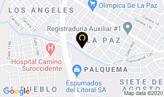 Mapa de Construsuelos Ltda. en Barranquilla