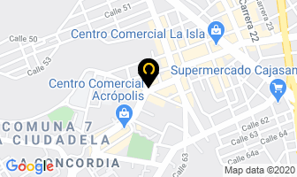 Mapa de Construvicol Ltda. en Bucaramanga