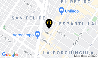 Mapa de Construye Inversiones Inmobiliaria Ltda. en Bogotá D.C