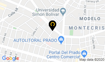 Mapa de Consultants And Services Ltda. en Barranquilla