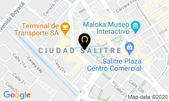 Mapa de Consultérmica S.a.s. en Bogotá D.C