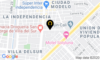 Mapa de Consultoras Estadisticas en Cali