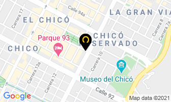 Mapa de Consultores De Colombia en Bogotá D.C