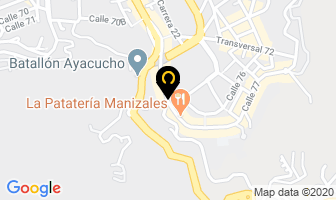 Mapa de Consultoría Integral E & T en Manizales