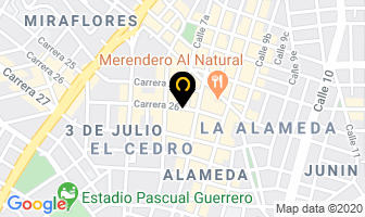 Mapa de Consultorias Contables Jnl en Cali