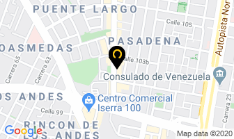 Mapa de Consultorio Bioenergetico en Bogotá D.C