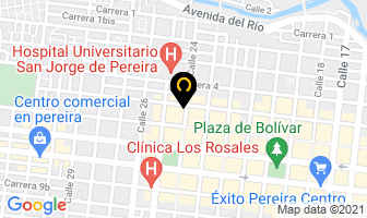 Mapa de Consultorio De Fisioterapia en Pereira