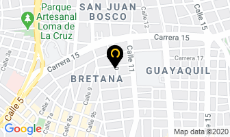 Mapa de Consultorio Dental Elident en Cali