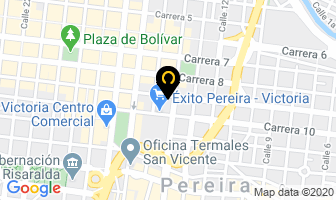 Mapa de Consultorio Dental Hugo Castillo en Pereira