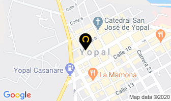 Mapa de Consultorio Odontologico en Yopal
