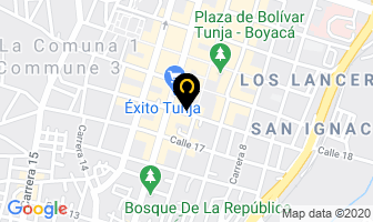 Mapa de Consultorio Odontologico en Tunja