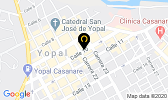 Mapa de Consultorio Pediátrico en Yopal