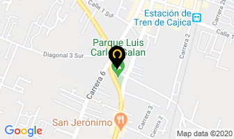Mapa de Consultorios Medicos en Cajicá