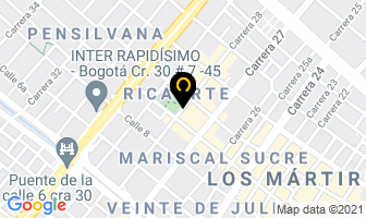 Mapa de Contacto Gráfico Ltda. en Bogotá D.C