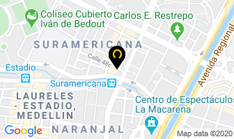 Mapa de Contacto Gráfico Ltda. en Medellín