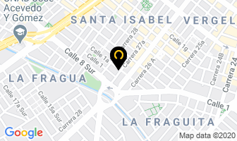 Mapa de Contactos Y Empaques Ltda. en Bogotá D.C