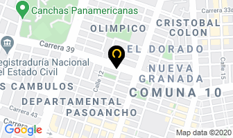 Mapa de Contadores Asociados Ltda. en Cali
