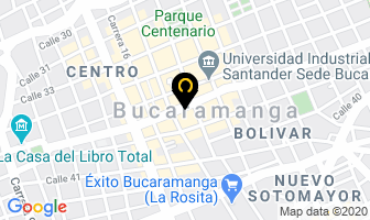 Mapa de Conte en Bucaramanga