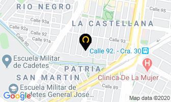 Mapa de Continental Airlines en Medellín