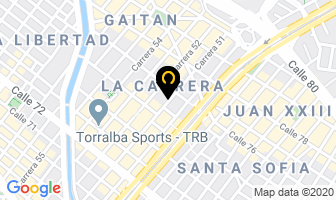 Mapa de Continental De Disolventes en Bogotá D.C