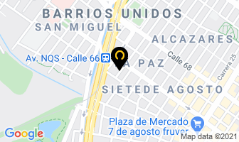 Mapa de Continental De Mármoles en Bogotá D.C