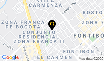 Mapa de Continental De Vidrios en Bogotá D.C