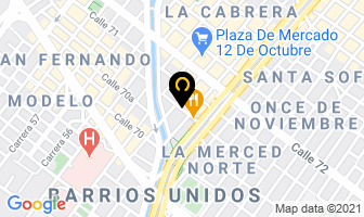 Mapa de Continental Taller J.a. en Bogotá D.C