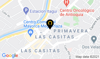 Mapa de Contra Solar en Medellín