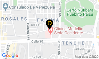 Mapa de Control De Plagas Pest Management Ltda. en Medellín