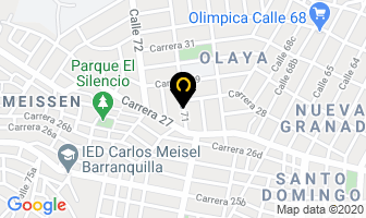 Mapa de Control Products & Cía. Ltda. en Barranquilla