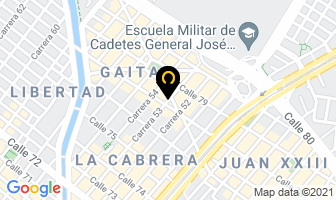 Mapa de Control Y Automatización Virtual Ltda. en Bogotá D.C