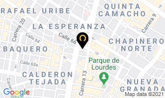 Mapa de Controles Eléctricos Ltda. en Bogotá D.C