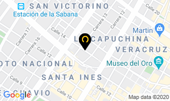 Mapa de Contyelec Industry en Bogotá D.C