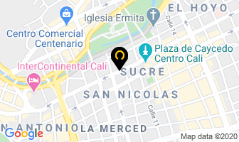 Mapa de Coofipopular en Cali