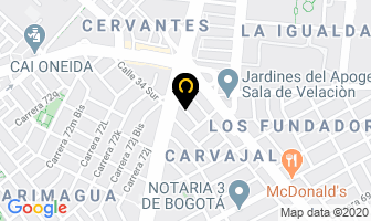 Mapa de Cool Tura Grafika en Bogotá D.C