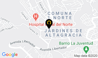 Mapa de Coomsevial Ltda. en Bucaramanga