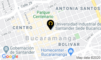 Mapa de Coomuldesa Ltda. en Bucaramanga