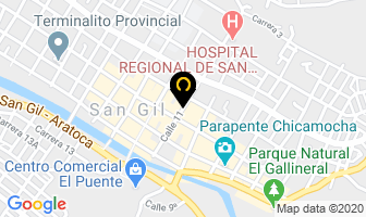 Mapa de Coomultagro Ltda. en San Gil